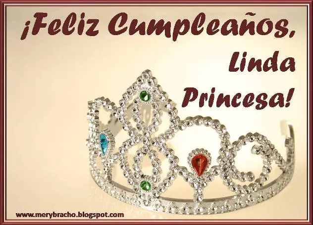 Postal Feliz Cumpleaños Princesa Bella | Entre Poemas y Vivencias