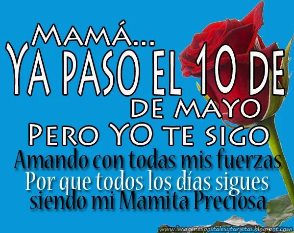 Postal para una Mamá | Dibujos Infantiles