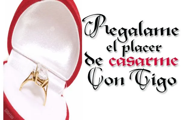 Postal Para Pedir Matrimonio para descargar ~ Imagenes Postales y ...