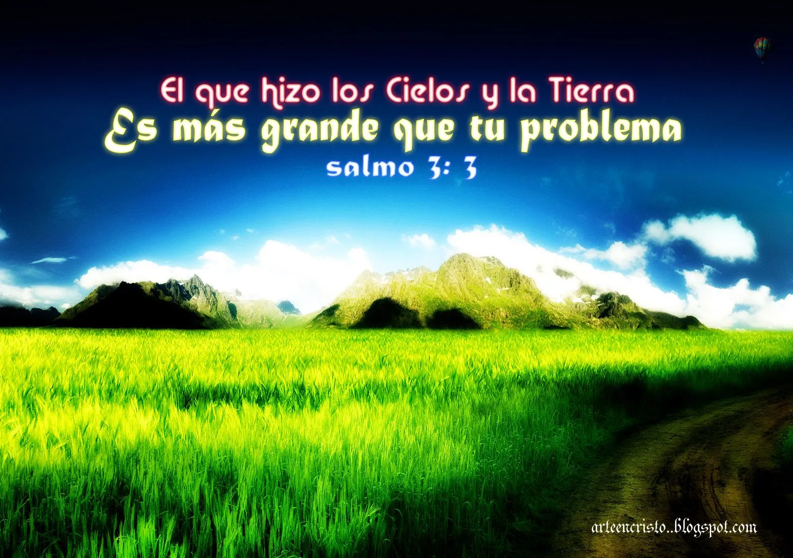 Postales Cristianas Arte en Cristo...: Salmo 3: