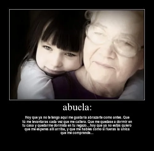 Postales para dedicar: Te quiero Abuela | Imagenes Tiernas ...