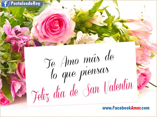 Postales con flores para San Valentin Imagenes Bonitas para ...