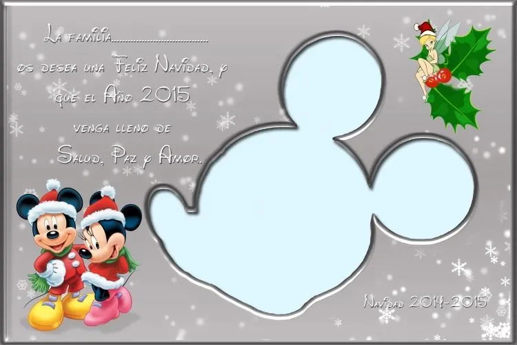 Postales Navidad Disney personalizadas – gratuítas | Mª Jesús