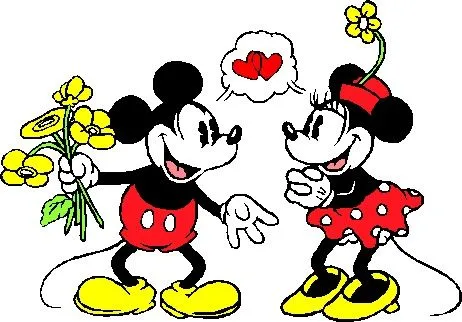 Minnie y Mickey especial San Valentín. - Ideas y material gratis ...