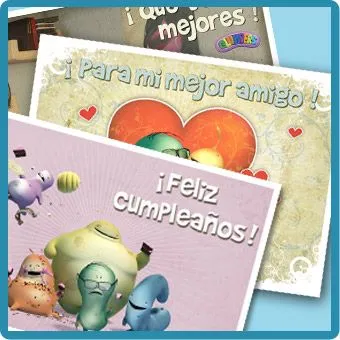 Postales, tarjetas de felicitación para enviar a los amigos por ...