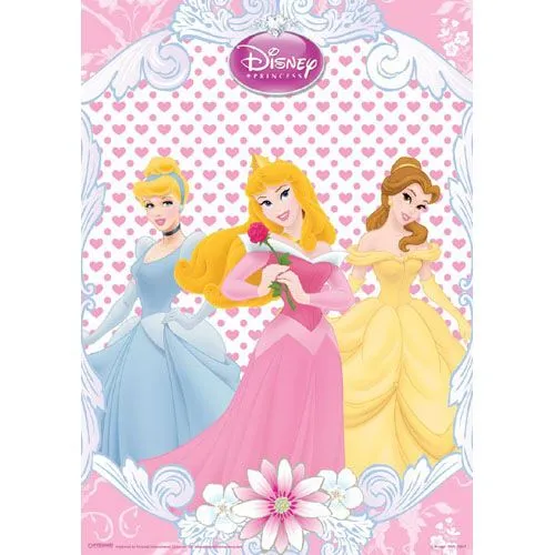 Poster 3D Princesas Disney por tan sólo € 11,35 en MerchandisingPlaza