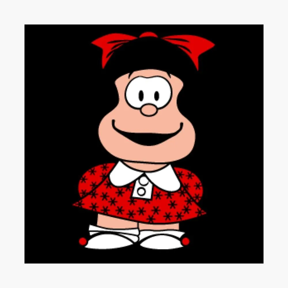 Póster for Sale con la obra «Mafalda Quino» de KindaWavy | Redbubble