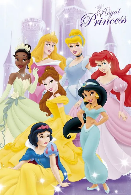 Las 5 princesas de Disney - Imagui