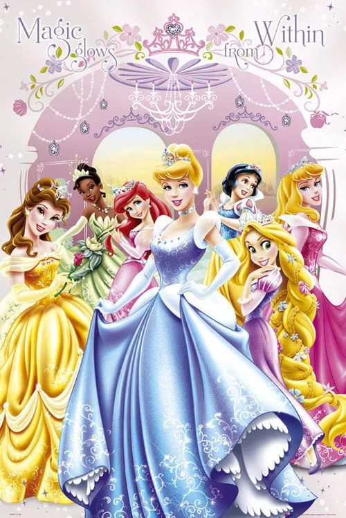 Poster Princesas Disney por tan sólo € 5,78 en MerchandisingPlaza