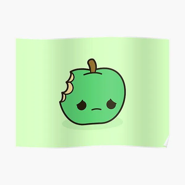 Pósters: Linda Manzana Triste | Redbubble