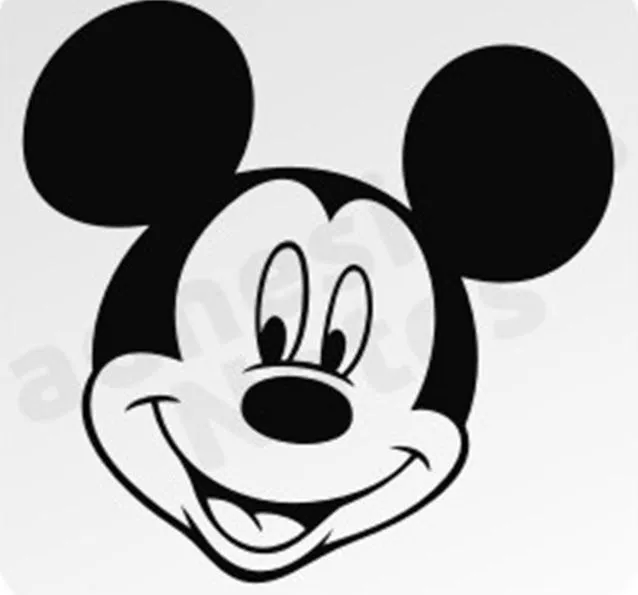 Moldes de la cara de Mickey Mouse para imprimir - Imagui