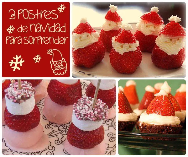 3 postres de Navidad para sorprender