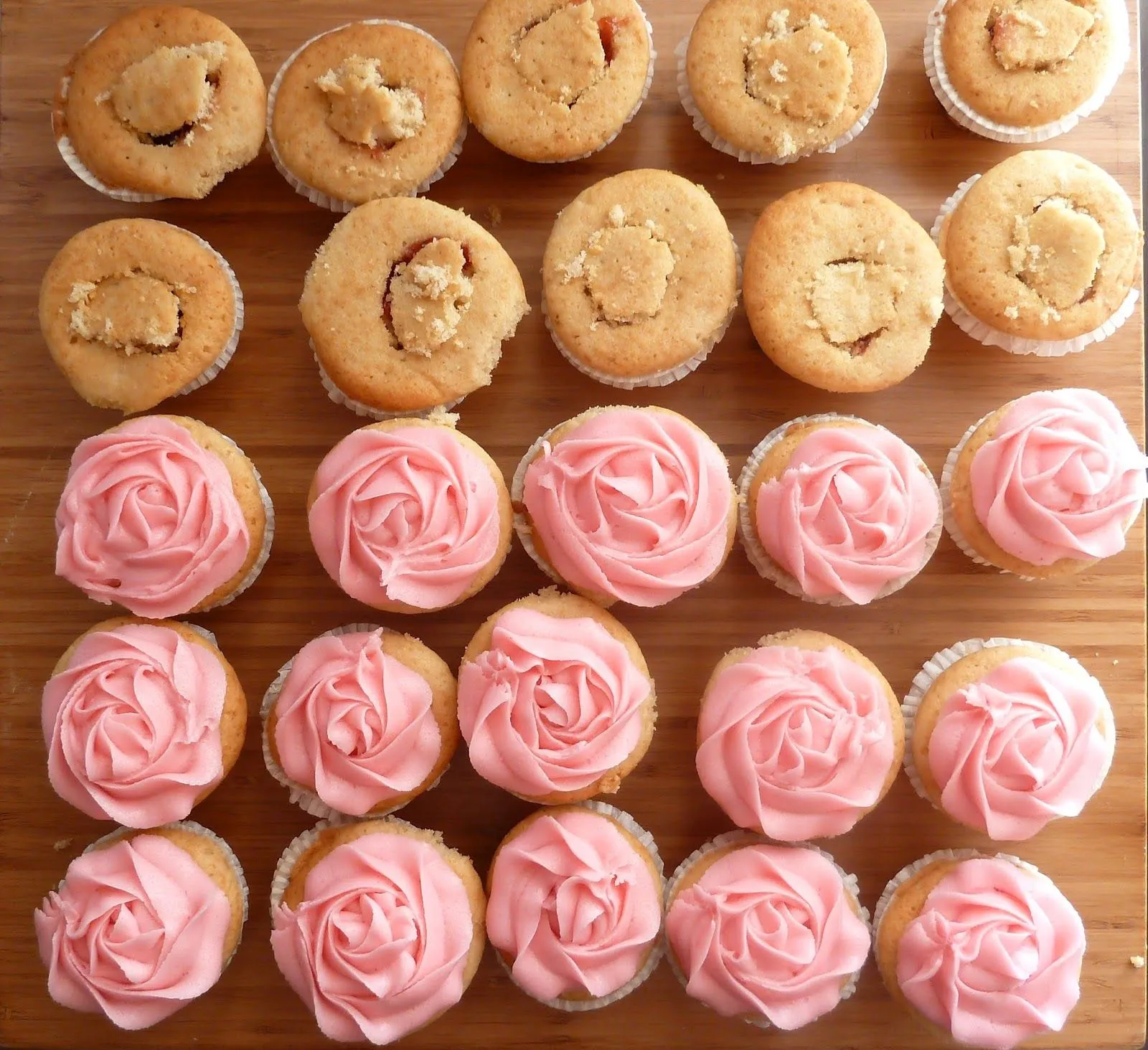 Los Postres de Teresa: LOS Cupcakes o Magdalenas Decoradas