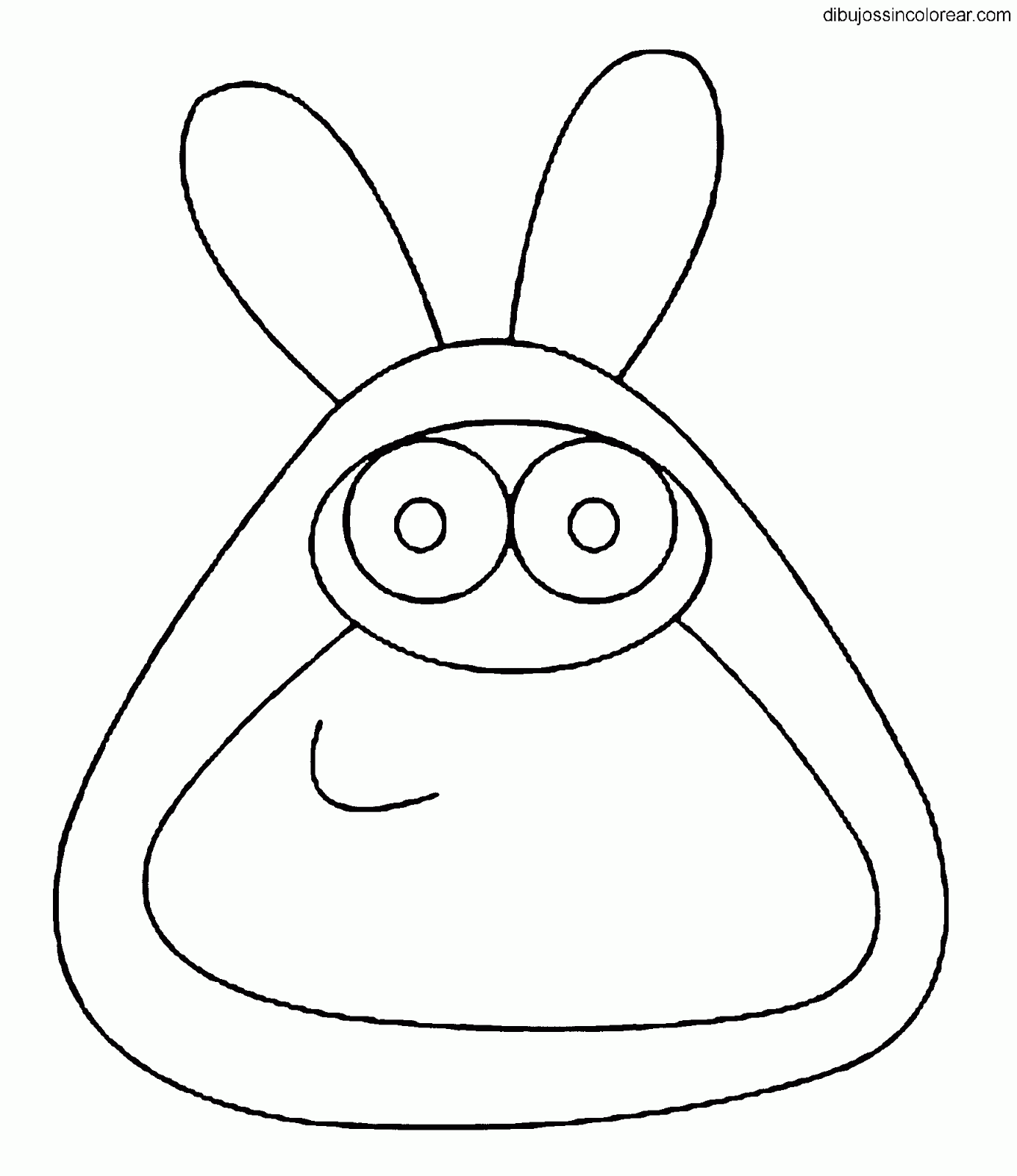 Pou en dibujos para colorear - Imagui