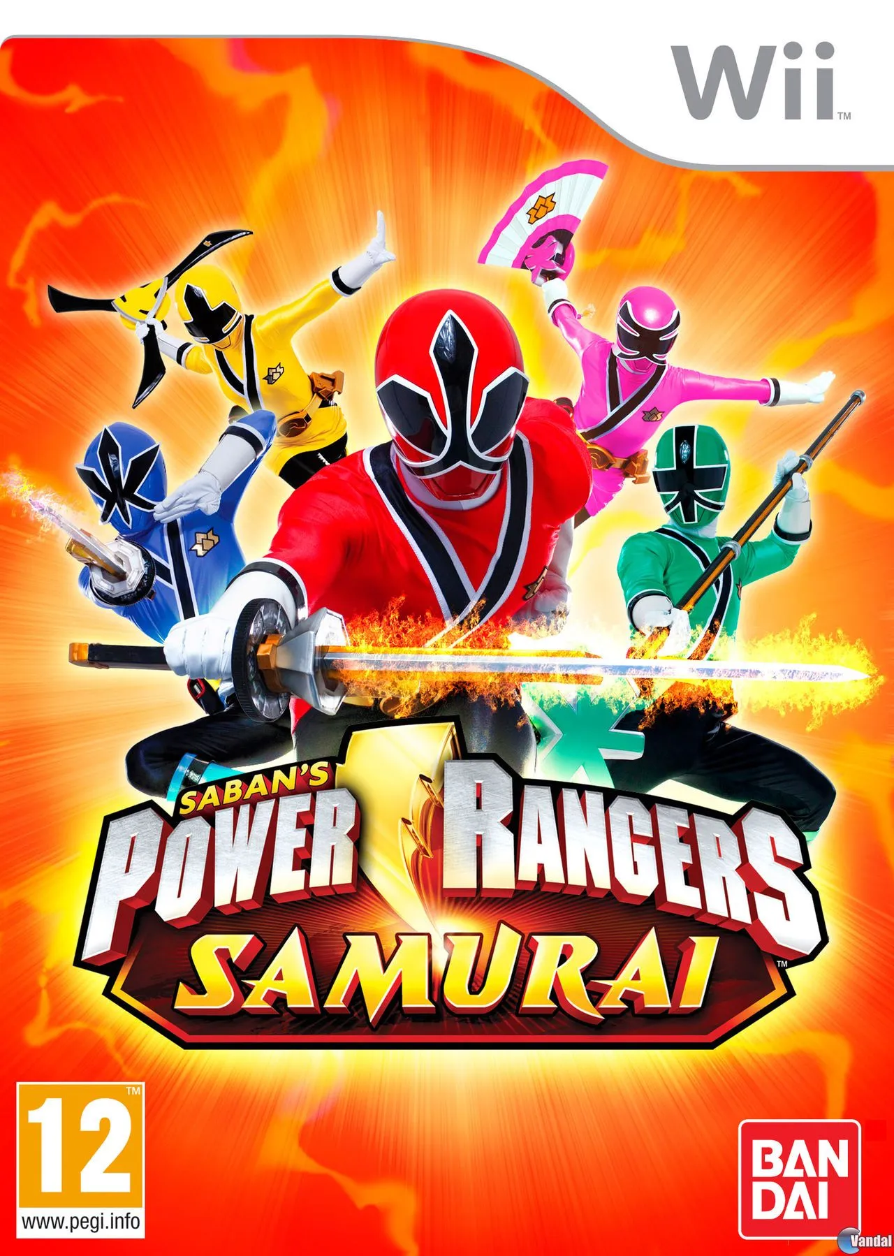 Power Rangers Samurai - Juego Wii de Power Rangers Samurai