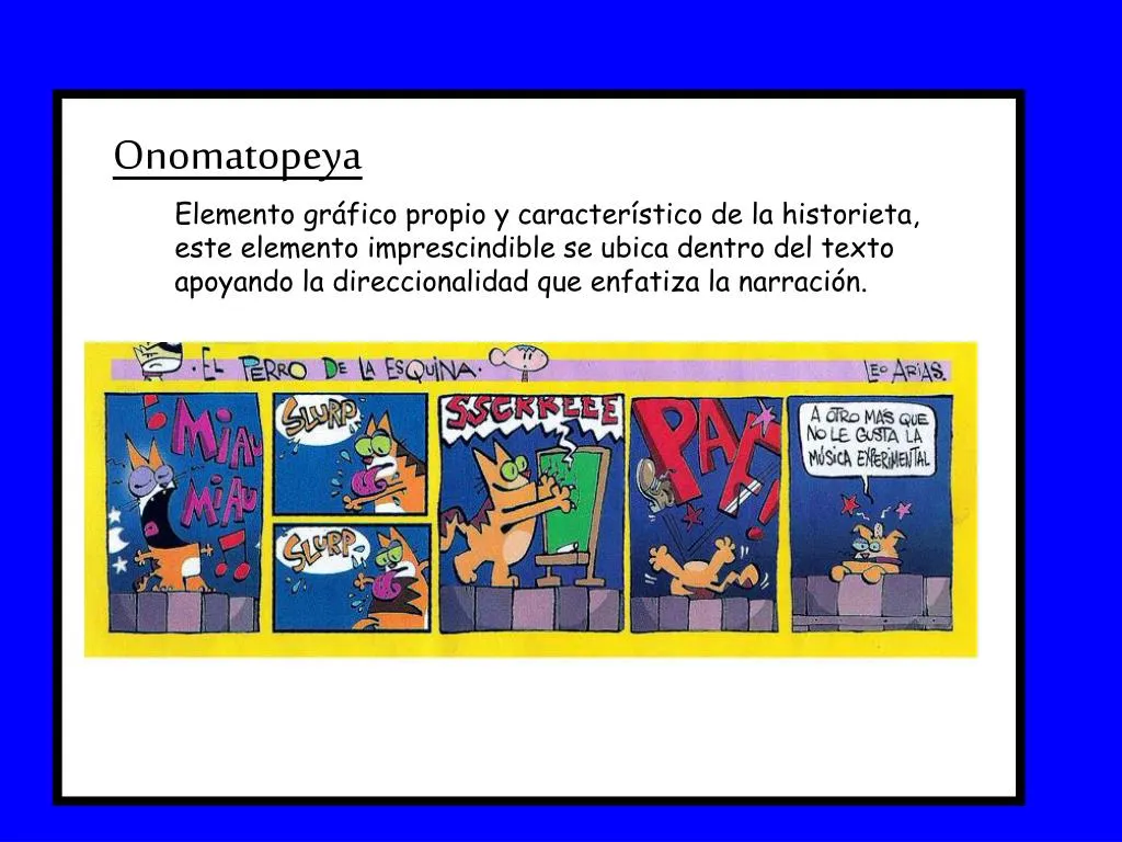 PPT - ELEMENTOS DE UNA HISTORIETA PowerPoint Presentation, free download -  ID:6202602