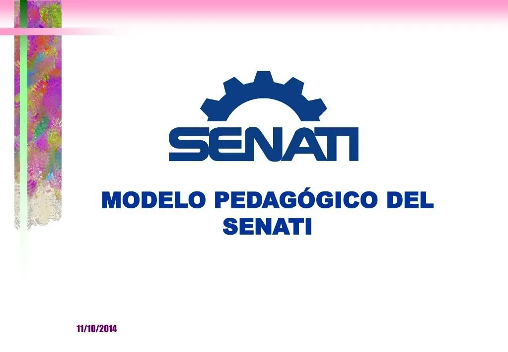 PPT - MODELO PEDAGÓGICO DEL SENATI PowerPoint Presentation, free download -  ID:5419222