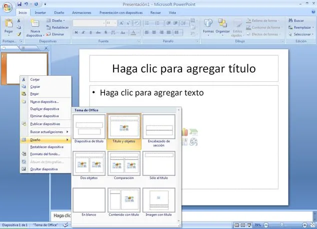 Mis Practicas: VISTA DE POWER POINT