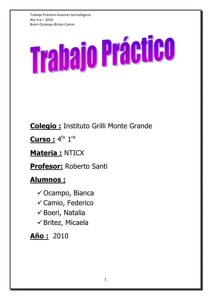 Trabajo Practico 1ro 4ta – informaticacens457