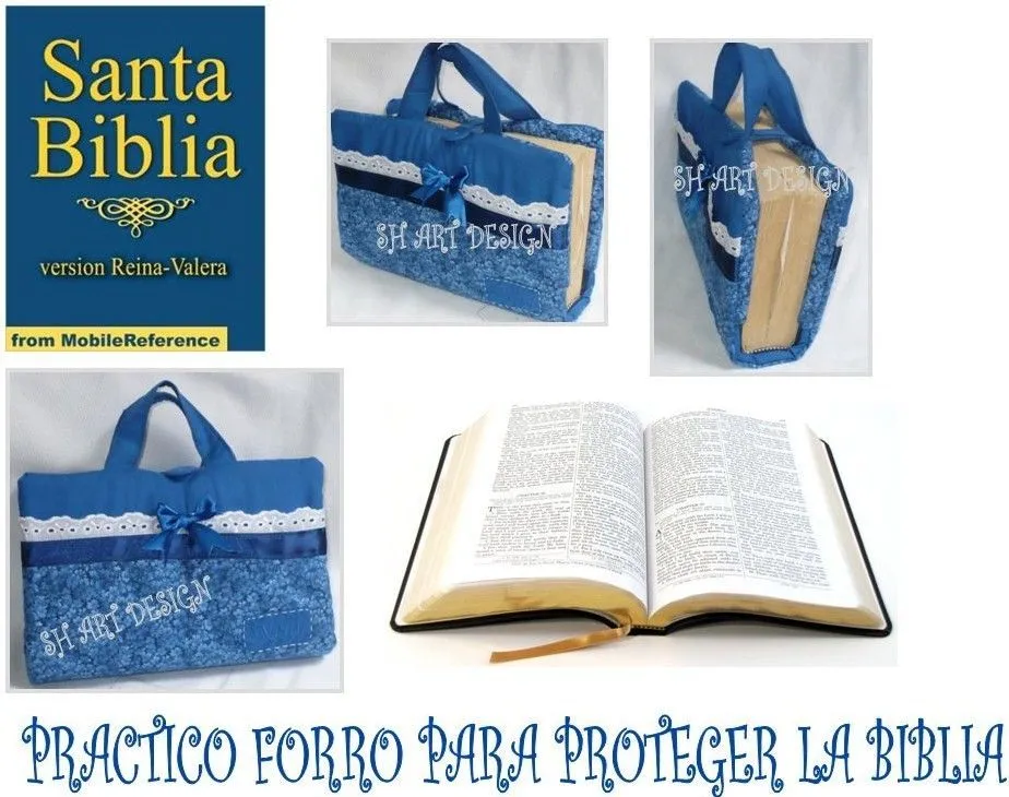 Práctico forro para proteger la Biblia. En tela de algodón, todos los  colores. | Forro para biblia, Biblia, Perro punto de cruz