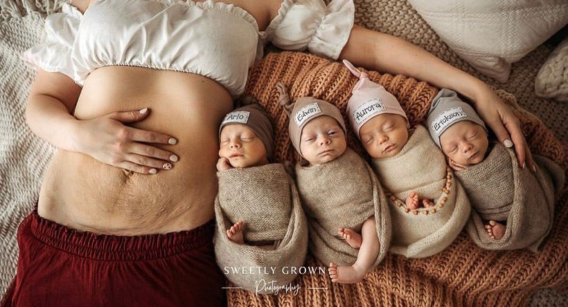 Fotos preciosas de gemelos, trillizos y cuatrillizos recién nacidos | BabyCenter