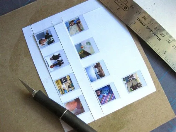 Preciosos imanes estilo polaroid - Guía de MANUALIDADES