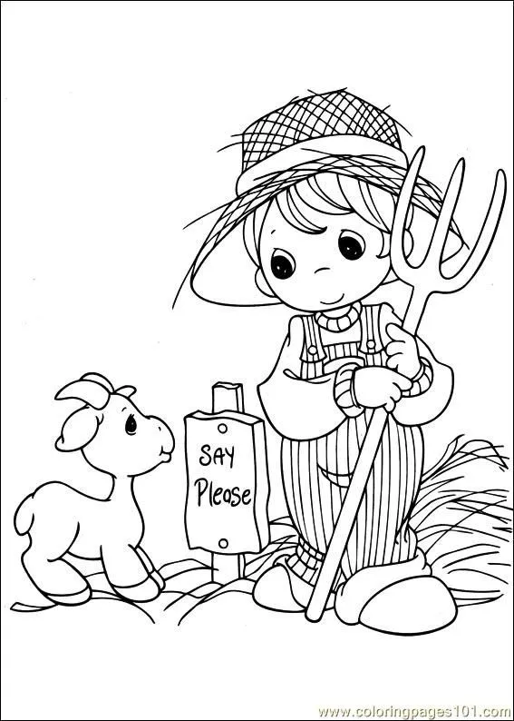 Precious Moments 41 Cartoons Precious Moments Coloring Pages List ...