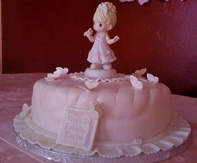 Precious Moments & Butterflies Cake | Flickr - Photo Sharing!