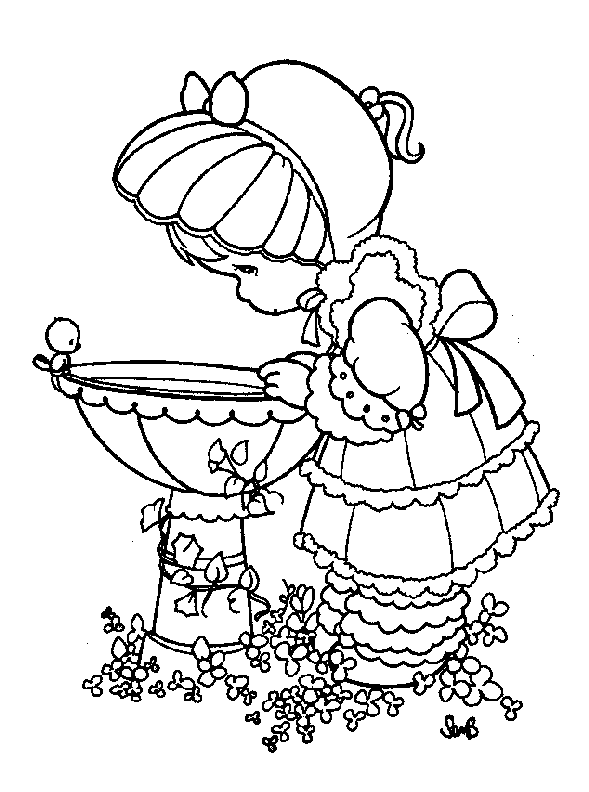 Precious Moments Coloring Pages | Learn To Coloring