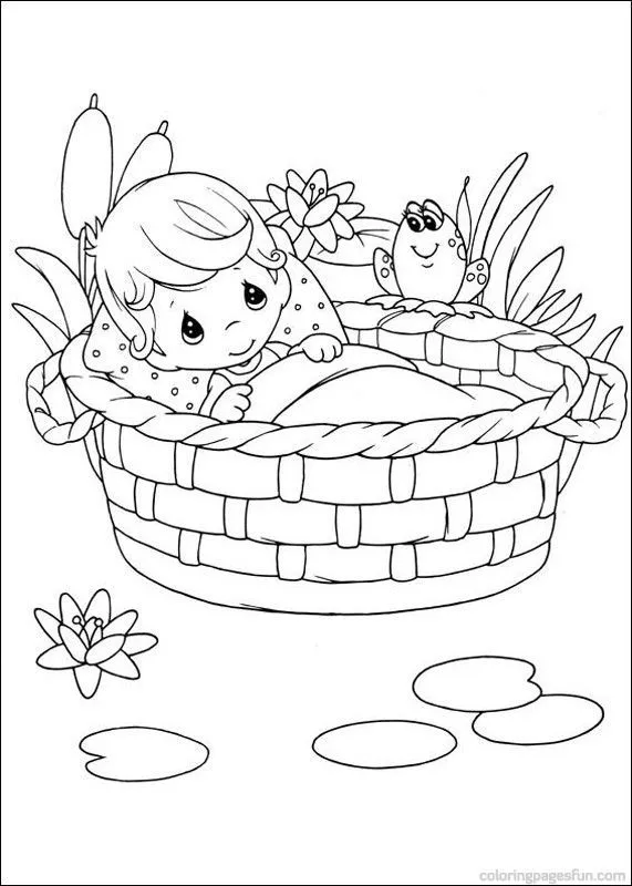 Precious Moments Coloring pages on Pinterest | Precious Moments ...