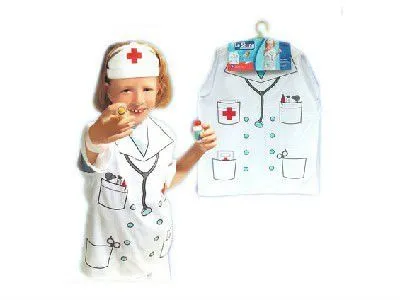 preescolar ropa de médico uniforme de enfermera de juegos para ...