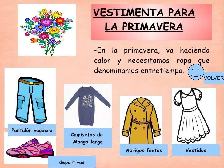 Prendas de vestir otoño en inglés - Imagui