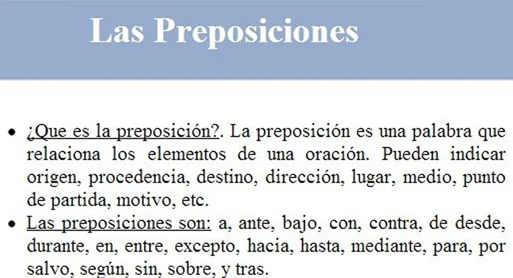 PREPOSICIONES | JUGANDO Y APRENDIENDO