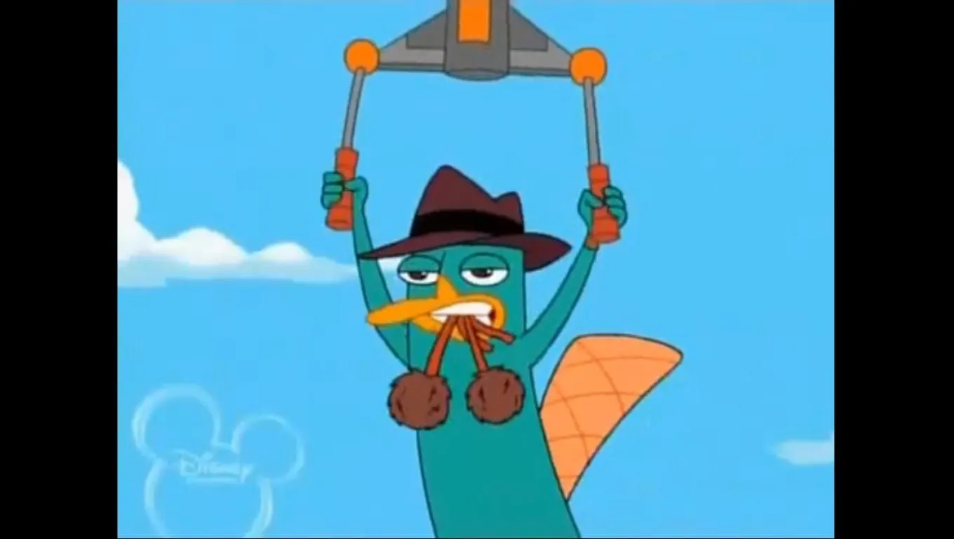 Ahora se presenta el acto de Perry.  El increible Perry saltara por ...