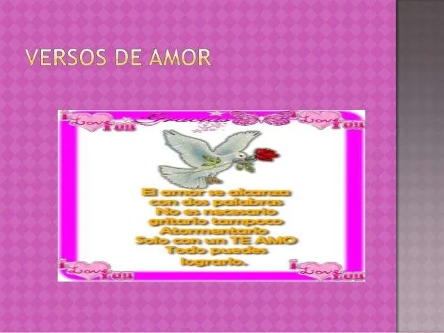 presentacion de amorfinos,