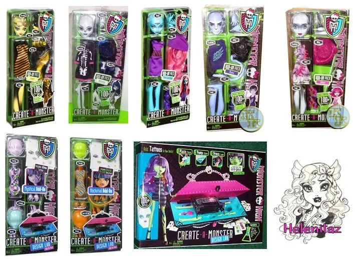 Os presento mi “Familia de CAM's” Monster High | Helenitaz