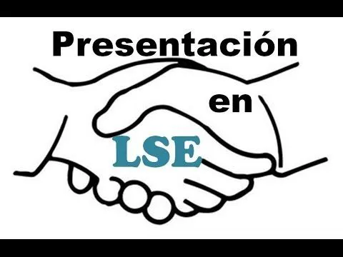 Me presento en Lengua de Signos Española - YouTube