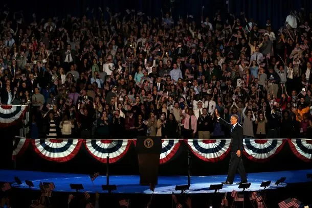 President Barack Obama re-elected for a second term - hellomagazine.