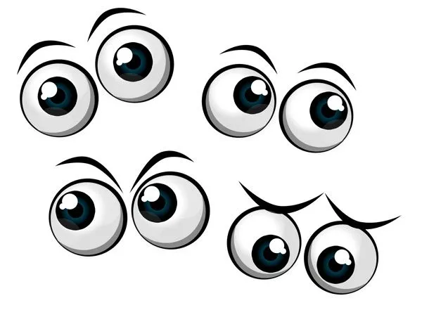 Pretty Cartoon Eyes - ClipArt Best