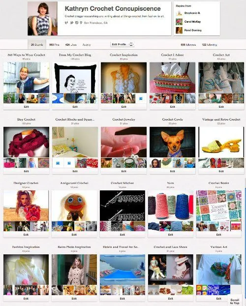 5 Pretty Crochet Pinterest Boards — Crochet Concupiscence
