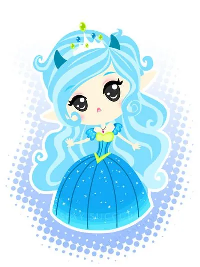 Pretty Princess Vector by ~fuish on deviantART