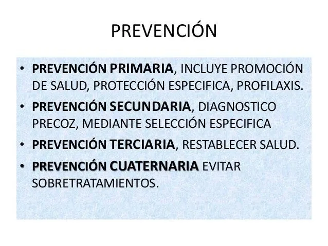 Prevencion en traumatologia y ortopedia