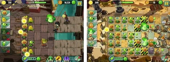 Primeras imágenes de Plantas contra Zombis 2 para iOS - Taringa!