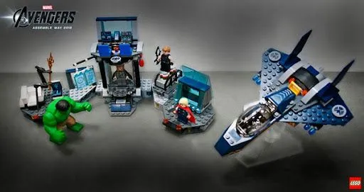 Primeras imágenes de “The Avengers” en LEGO | La Cueva del Lobo