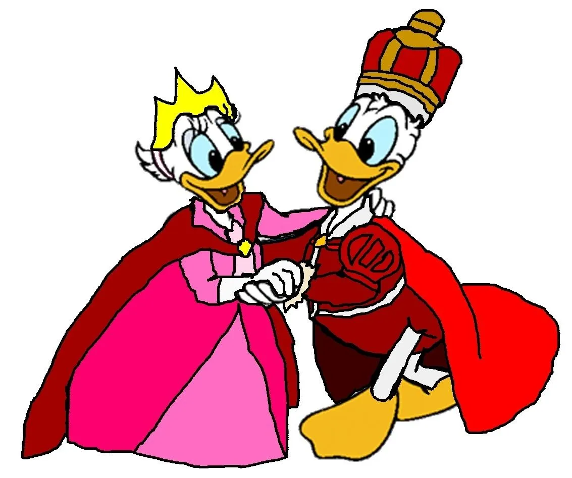 Prince Donald and Princess Daisy - Disney Fan Art (14090661) - Fanpop