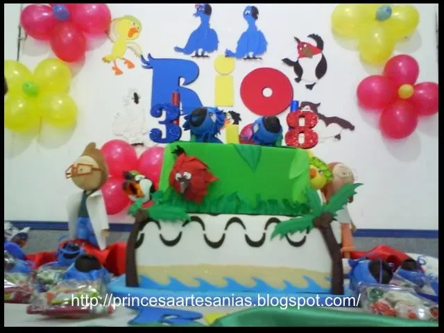 Princesa Artesanias: Fiesta Cumpleaños Rio, la Pelicula