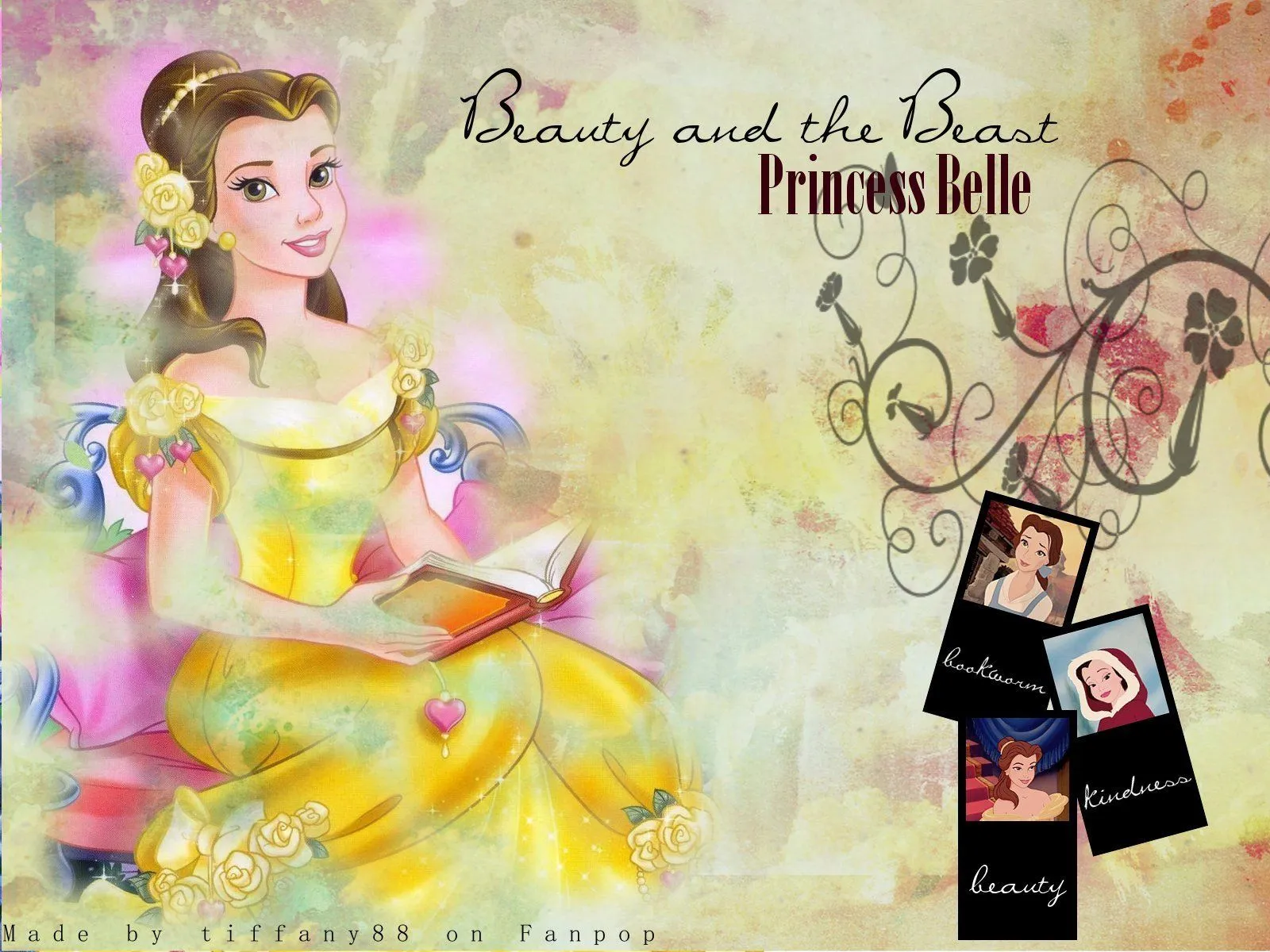 Princesa Bella De Disney Wallpaper | PicsWallpaper.