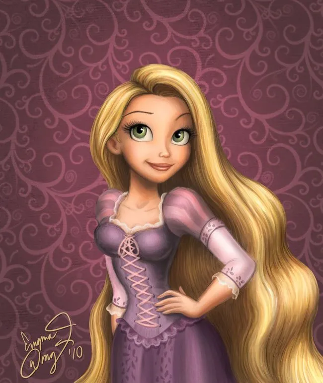 Princesa Disney Rapunzel Princess Enredados Tangled Raiponcejpg ...