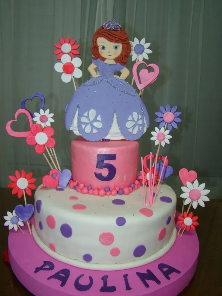 La Princesa Sofía | tortas decoradas | Pinterest