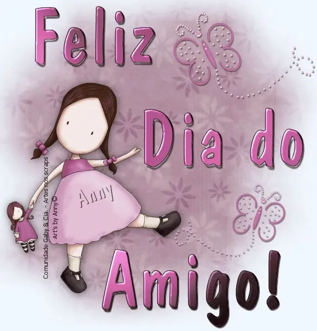 Princesa Vereníssima: Feliz dia do Amigo!!!!